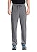 Trailside Supply Co. Men's Stretch Elastic-Waist Drawstring Pants Front Zipper Pockets,Sweat,Sport,Running, Track Pants Small Dark Grey