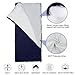 Bessport Lightweight Sleeping Bag, 800g Camping Sleeping Bag for 3 Season with Compression Sack Fits Kid/Adults Traveling, Backpacking, Hiking, Outdoor Activities (Blue)thumb 2