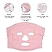 Anself Face Gel Mask Hot & Cold Facial Therapy Mask Microwavable Freezable Reusable Relief Swollen Face Puffy Eyes Headaches Migraines
