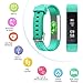 Letsfit Fitness Tracker with Heart Rate Monitor, Slim Activity Tracker Watch, Pedometer Watch, Sleep Monitor, Step Counter, Calorie Counter, Waterproof Smart Band for Kids Women and Men
