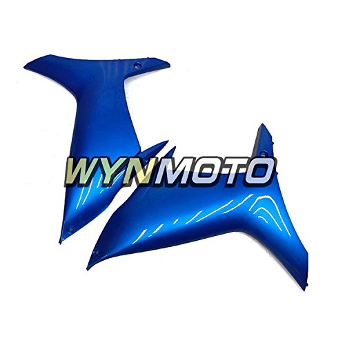 WYNMOTO Motorcycle Body Kit For Suzuki GSXR 600-750 2011 2012 2013 2014 2015 K14 11 12 13 14 15 Sportbike Pearl Blue White ABS Plastic Injection Fairings - Thumbnail 7