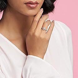 Pandora Elevated Heart Ring - Promise Ring for