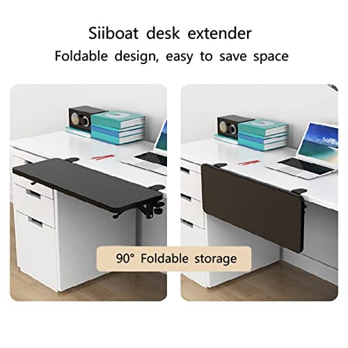 Siiboat Desk Extender Ergonomic Computer Table Extension Arm Support
