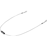 Costa Del Mar C-Line Loop Retainer, Silver/Black, 20 In