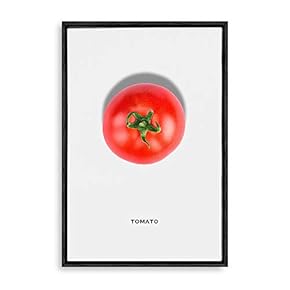 Framed Canvas Wall Art for Living Room, Bedroom Cute Fruits Children Room Canvas Prints for Home Decoration Ready to Hanging - 16x24 inches