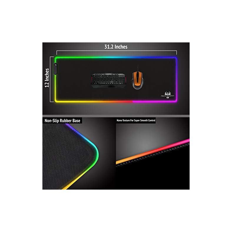 rgb gaming mat