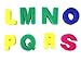 Carykon Artist Studio ABC Alphabet Sponges Painting Sponges Capital Letter, 26 Count
