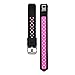 Lwsengme Silicone Strap Compatible with Fitbit Alta/Fitbit Alta HR Wrist Replacement Band Smart Watch Fitness Strap Accessory (Black/Pink)