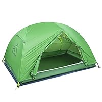 Terra Hiker 2 Person Tent, 4 Seasons Tent with Tent Fly, Tarp for Outdoor Activities