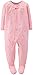 Carter's Baby/Toddler Girls 1-piece Footed Pajamas Jersey PJs