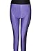 QIYUN.Z Women High Waist Stretch Skinny Shiny Spandex Leggings Pants Slim Fit Tights
