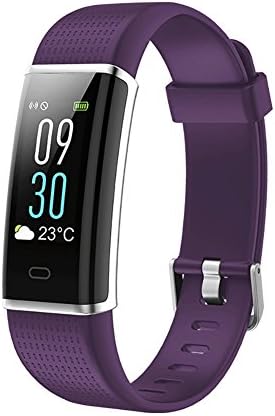 Fitness Tracker, Bluetooth 4.0 Waterproof Smart Bracelet with 0.96"Color Panel, Heart Rate Monitor, GPS Tracking, Pedometer, Good Activity Tracker for iPhone X/8/7/6, iPad, Samsung Galaxy S8/S7