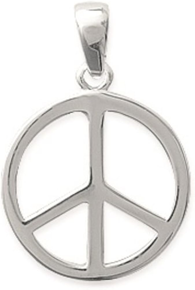 Hot Sale Tata Gisele Pendant In Rhodium Plated 925 000 Silver Peace And Love 21 Mm Jewellery Leisure Gestan Co Za