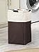 Whitmor Easy Care Laundry Hamper - Espresso
