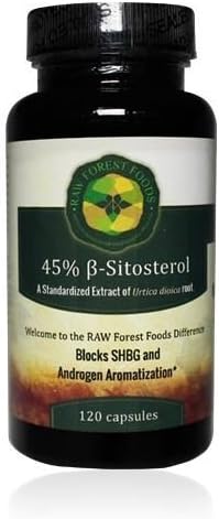 ?-Sitosterol Capsules (Beta-Sitosterol) (45%) (V?ren Forest Nettle) by Raw Forest Foods