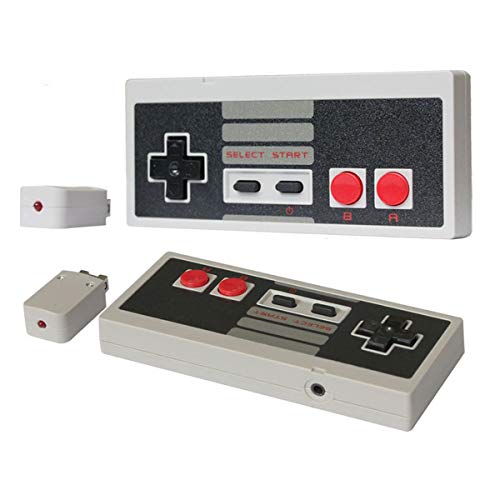 2 Pack NES Wireless Controller,HL Gloabl Wireless NES Controller 2-Packs Cordless Gamepad Controller for NES Classic Mini Edition Gaming System Console 2 Pack NES Wireless Controller,HL Gloabl Wireless NES Controller 2-Packs Cordless Gamepad Controller for NES Classic Mini Edition Gaming System Console