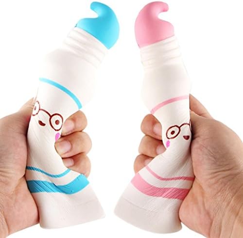 Fanty Tech Squishy Stress Reliever Simulation Cartoon Toothpaste Scented Squeeze Slow Rising Fun Kids Toy(Random Color)