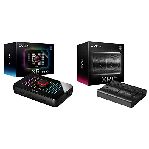 EVGA XR1 Pro Capture Card, 1440p/4K HDR Capture/Pass Through & XR1 lite