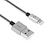 Volts USB-A to Lightning Cable Cord, MFi Certified Charger Compatible with iPhone, iPad, Rigorously Tested for Long Lifespan (Silver 6.6 Feet)