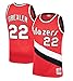 Mitchell & Ness Clyde Drexler Portland Trail Blazers NBA Throwback Jersey - Red