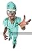 California Costumes Scrubs Costume X-Large Turquoise