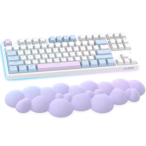 Keyboard Wrist Rest Pad Purple