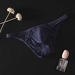 Golirsteca Men's Low Rise Silky Triangle Briefs
