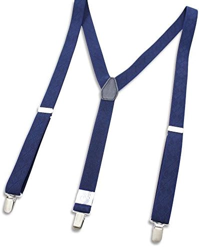 Gevaert Women's Suspenders argyle Navy