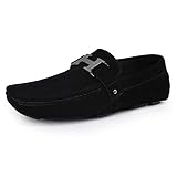 Fulinken Men's Leather Slip on Loafers Mens Shoes