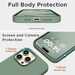 COFFKER Designed for iPhone 14 Pro Case, Liquid