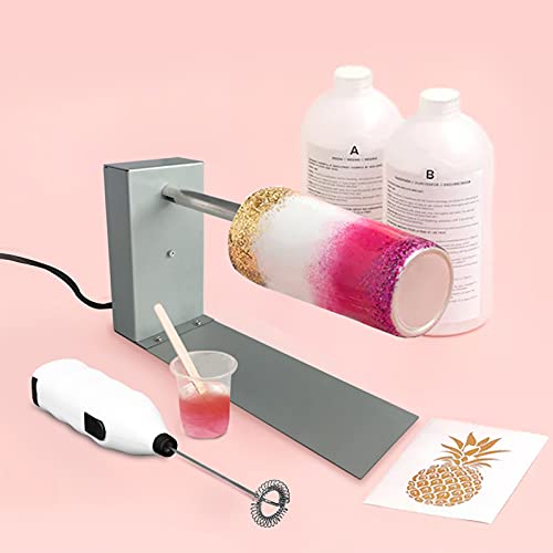 Epoxy Resin Mixer for Crafts Tumblers, Coffee Milk Frother, Magic Tools