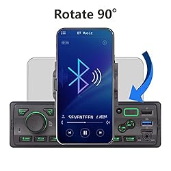 LXKLSZ Car Stereo with Bluetooth Single Din with