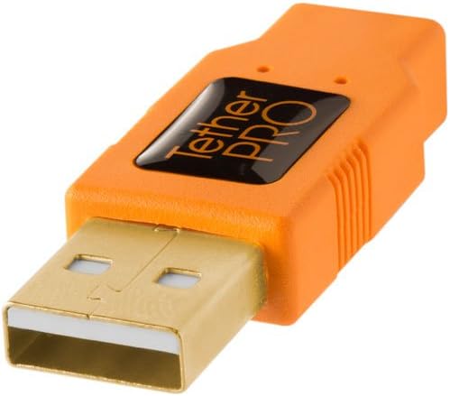 Tether Tools 529147 TetherPro USB 2.0 A Male to Micro B 5-pin orange,olive,15 feet - Image 5