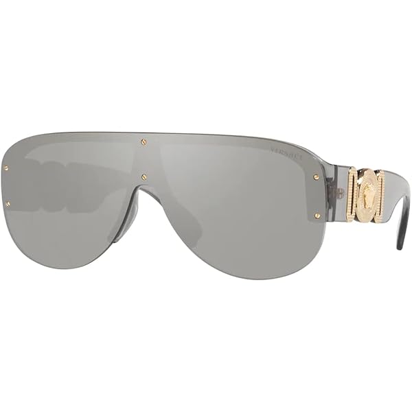 Amazon.com: Versace VE2226 10006G 45MM Silver/Light Grey  display picture 2