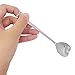 Honbay 10PCS 14.3cm/5.6Inch Stainless Steel Creative Lovely Sweet Heart Shape Fine Polishing Coffee Scoops Coffee Sugar Spoons Milk Dessert Spoons Teaspoons Kitchen Stirring Spoon