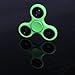 NEWBEA Hand Spinner Tri-Spinner Fidget Spinner Toy Stress Reducer (Three wings green)