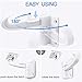 20 Pack Newest Kitchen Cabinet Locks Child Safety Baby Safety Cabinet Locks No Drilling Screws for Latches and Drawers, UPGRADED 3M Adhesives, Invisible Design White