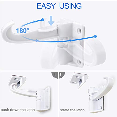 5-Pack-Newest-Kitchen-Cabinet-Locks-Child-Safety-Baby-Proofing-Cabinets-Latches-and-Drawers-UPGRADED-3M-Adhesives-Installation-without-Drilling-Screws-No-Key-White