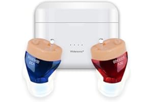 MIRASING Invisible Hearing Aids for Seniors And Adults，Hearing Amplifier，Rechargeable Hearing Aids with Noise Cancelling,Rechargeable Invisible Hearing Amplifier to Aid Hearing,Sound Amplifier,Mini Invisible