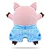 DRMOOD Pig Plush Pillow,Cute Stuffed Animal Pillows for Kids Super Soft Plush Toys for Sleeping,Bed,Couch,Chair,Home Decor,Pink,18.5 inch