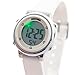 Better line® Digital Kids Watch Band with Hourly Chime, Stopwatch, Daily Alarm & Calendar (White)