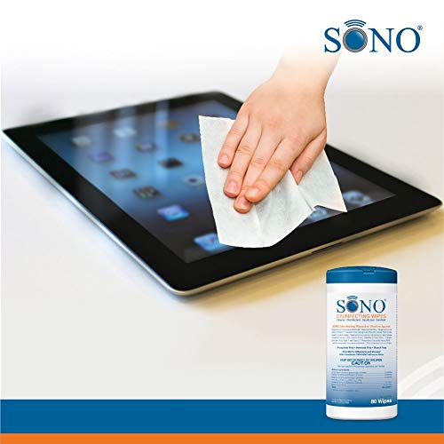 SONO Medical Grade Disinfecting Wipes- Bleach-Free, Multi - Surface Wipes Used by Healthcare Professionals (1)