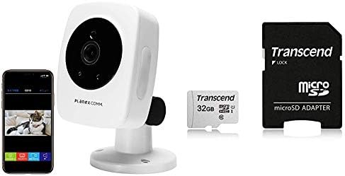 セット買い Planex 防犯カメラ スマカメ2 スタンダードモデル Cs Qs10 Transcend マイクロsdカード 32gb Uhs I Class10 Nintendo Switch 3ds 動作確認済 5年保証 Ts32gusd300s Ae