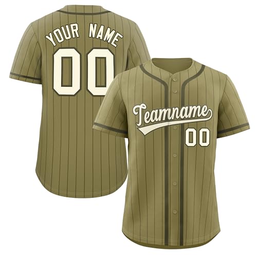 KXK Custom Pinstripe Baseball Jersey Hipster Hip Hop for Men Women Youth at Amazon