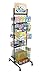 Brybelly Rolling Retail Display Merchandising Rack Store Fixture, 66