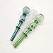 Dolores Guy 5.5 Inch Length Colorful Pyrex Glass Artcrafts Pipe 3 Pcs