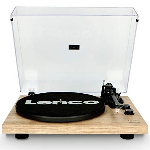 LBT188PI Giradischi, Giradischi Vinili, Giradischi Bluetooth - Pre-amplificatore - MMC AT3600 - Trasmissione a cinghia - Anti-skating - Controllo Start/Stop - RCA - Copertura antipolvere - Legno
