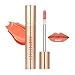 PONY EFFECT Favorite Fluid Lip Color Gloss #Simon Pure 4.6g, 0.16 Ounces, Silky Texture, Moisture Liquid Lip Gloss, Super Blendable, Glossy coral pink