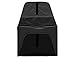 BAGSMART Garment Bags for Travel Suit Bag Foldable Carry on Garment Bags for Hanging Clothes Stylish Dress Bag Large Convertible Weekender Travel Bags for Women Men (Black-01)
