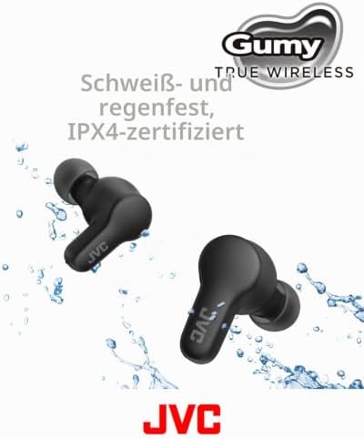 HA-Z77T-B Gumy True Wireless Kopfhörer mit weichen Elastomer Ohrstöpseln, 3 Sound-Modi, Bluetooth 5.3, 24 Std. Akkulaufzeit, iPX4 Spritzwasserschutz, (Olive Black)
